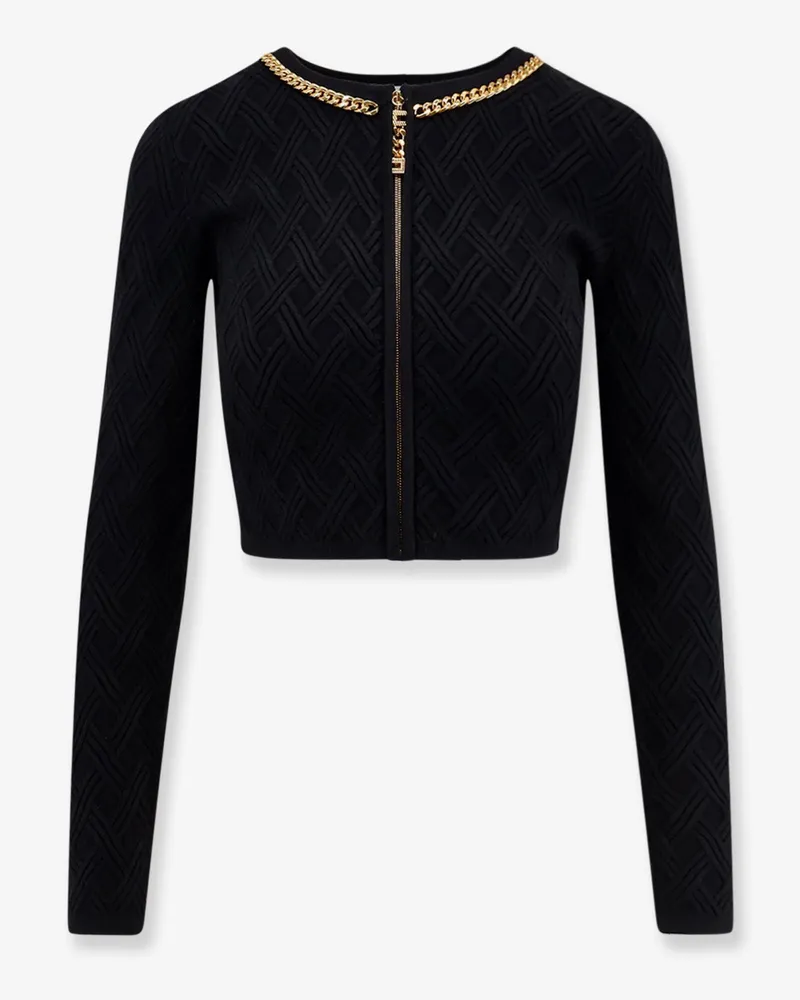 Elisabetta Franchi Viscose blend cardigan -  - gender_Woman Black