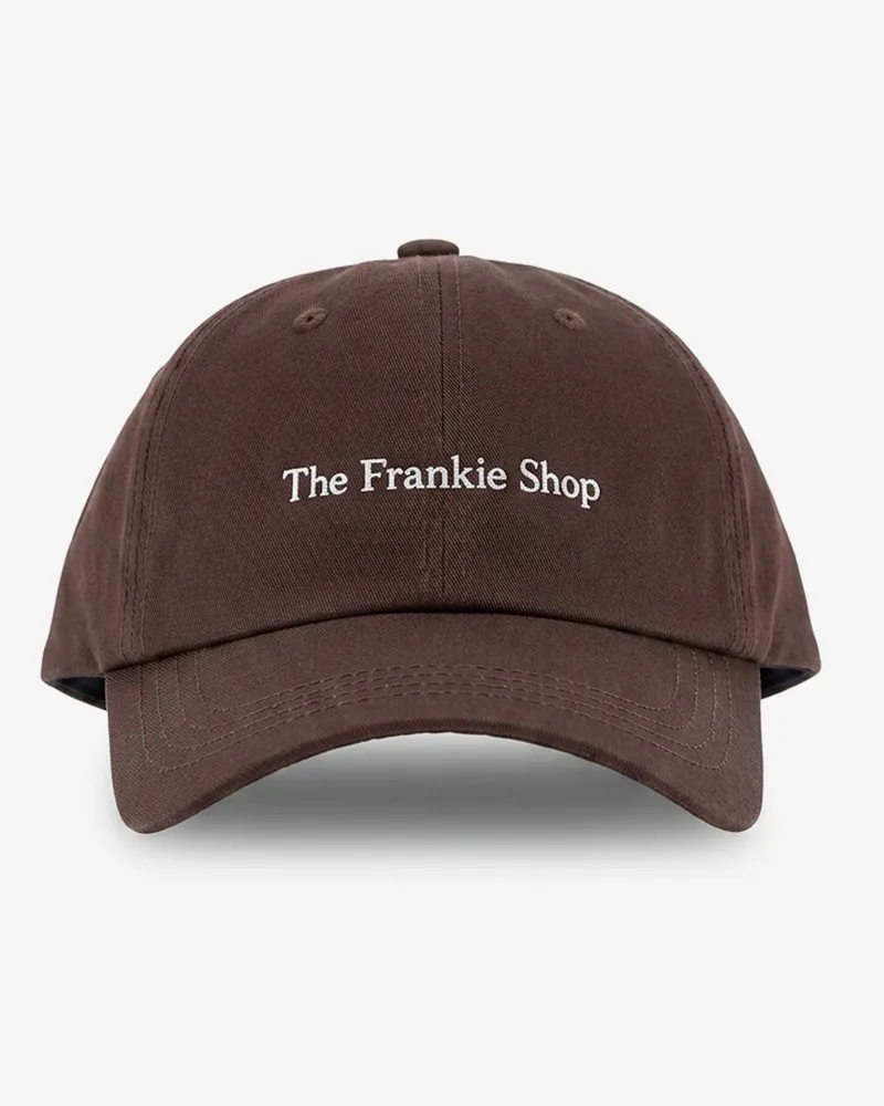 FRANKIE Shop Cotton hat -  - gender_Woman Brown