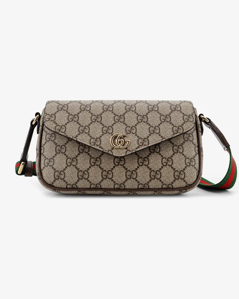 Gucci Ophidia GG Supreme fabric crossbody bag -  - gender_Woman Brown