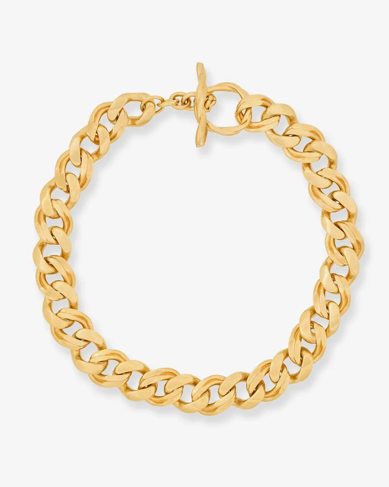 Saint Laurent Metal choker necklace -  - gender_Woman Gold
