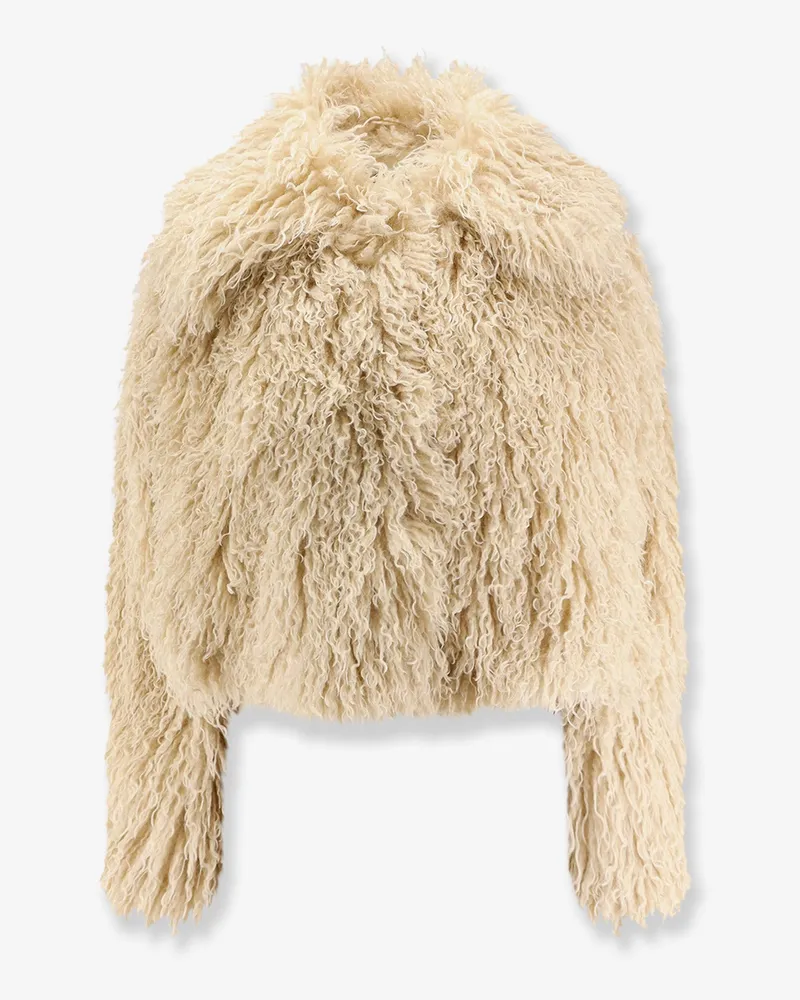 HUGO BOSS Cefura synthetic fur jacket -  - gender_Woman Beige