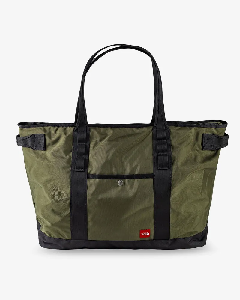 The North Face Nylon shoulder bag with logo label on the bottom -  - gender_Man Green