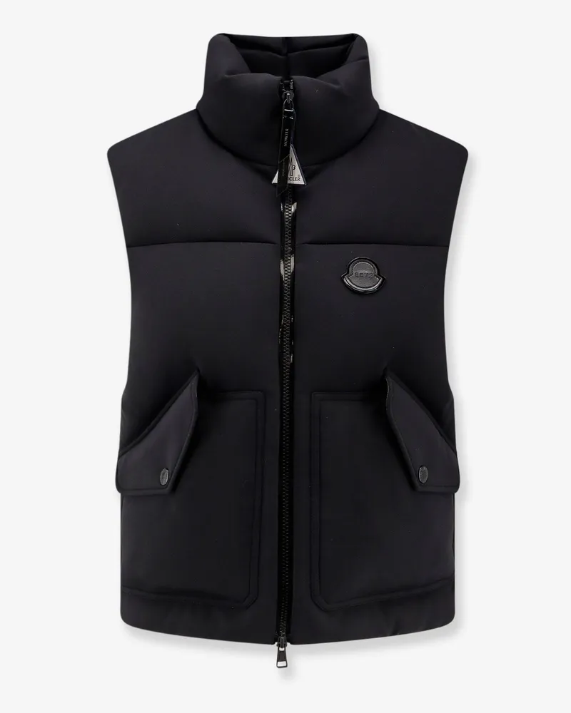 Moncler Otis 4 Moncler Edward Enninful EE72 sleeveless down jacket -  - gender_Woman Black