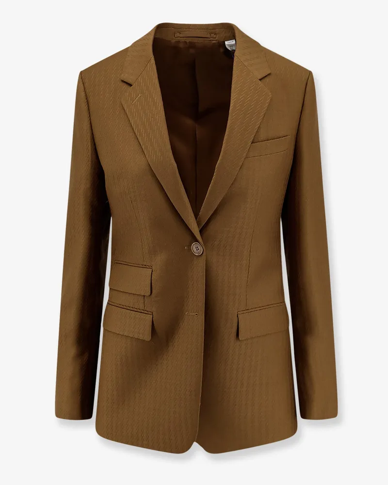 Burberry Siora wool and mohair blazer -  - gender_Woman Brown