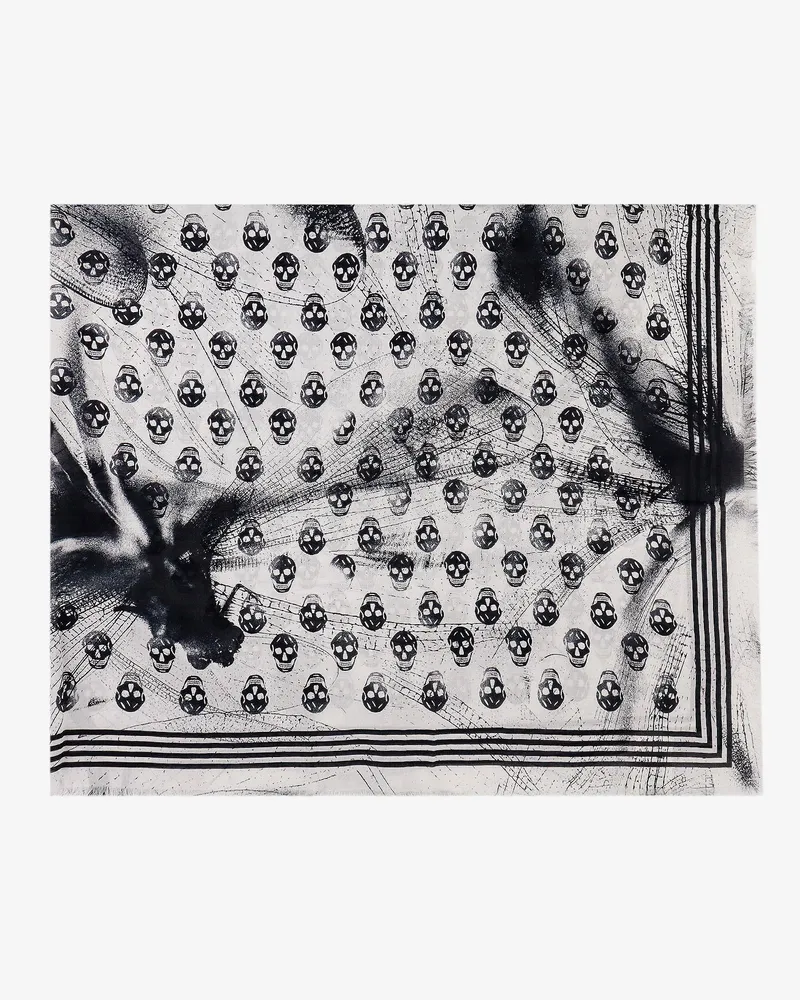 Alexander McQueen Dragonfly biker foulard -  - gender_Man Multicolor