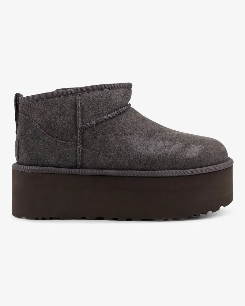 UGG Classic Ultra Mini Platform suede ankle boots -  - gender_Woman Grey