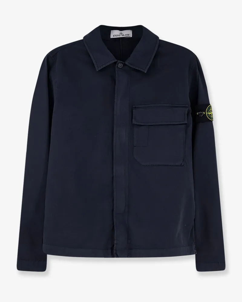 Stone Island Organic cotton shirt -  - gender_Man Blue