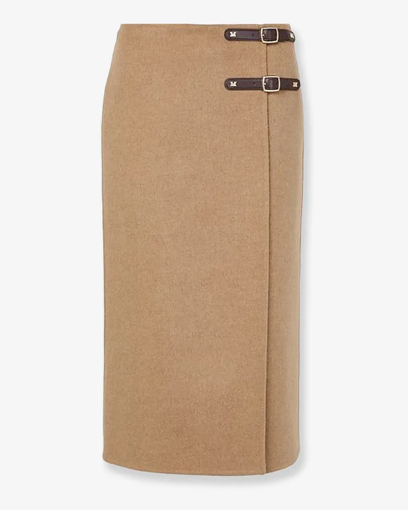 Max Mara Curzio camel midi skirt -  - gender_Woman Brown
