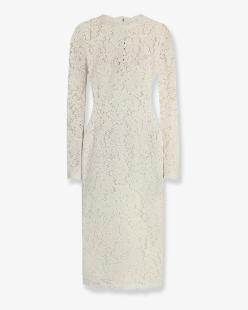 Dolce & Gabbana Cordonetto Lace Dress -  - gender_Woman White