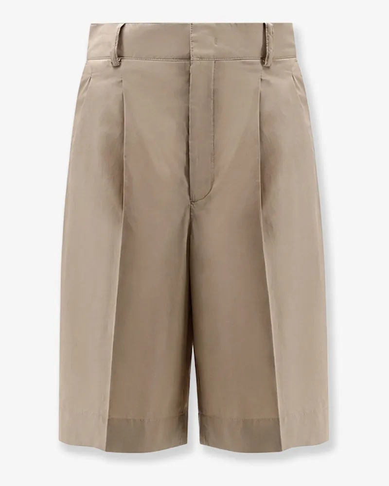 Soeur Imogen biologic cotton bermuda shorts -  - gender_Woman Beige
