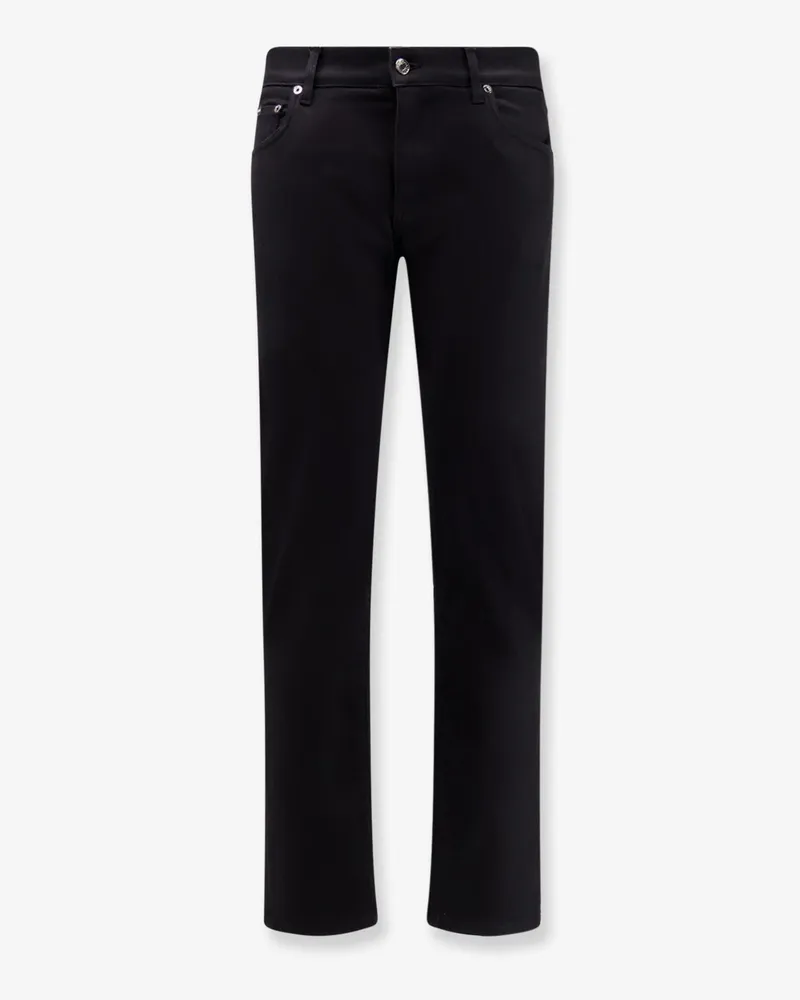 Dolce & Gabbana Slim black denim trousers -  - gender_Man Black