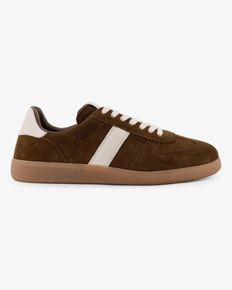 Tom Ford Low-top suede sneakers -  - gender_Man Brown