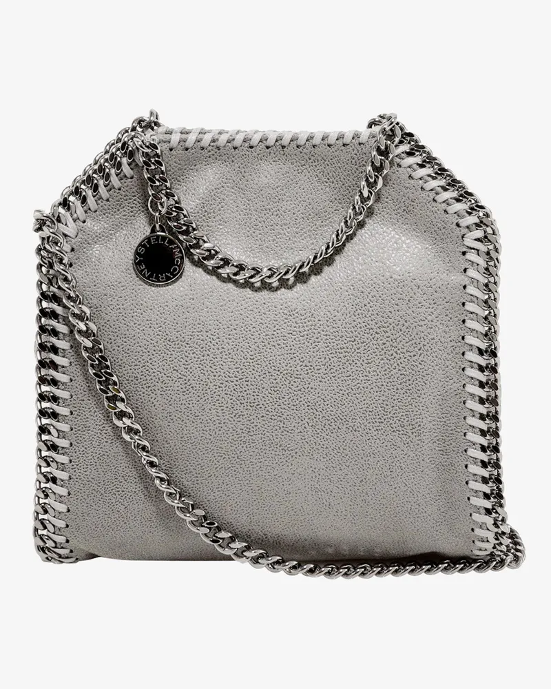 Stella McCartney Falabella Tiny Shaggy Deer crossbody bag -  - gender_Woman Grey