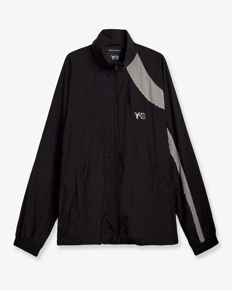 adidas Water-repellent nylon jacket with front logo -  - gender_Man Black