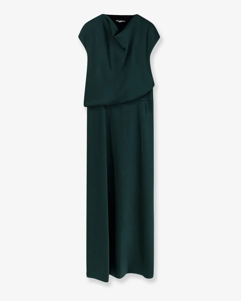 Vince Satin long dress -  - gender_Woman Green