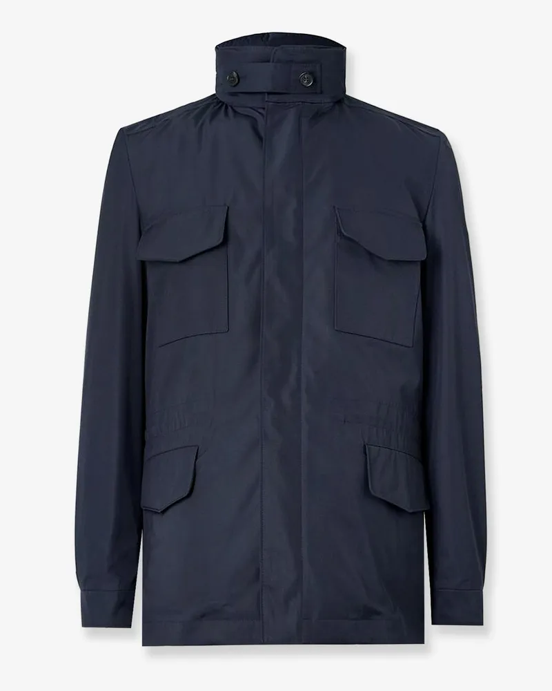 Loro Piana Traveller Field Jacket nylon jacket -  - gender_Man Blue
