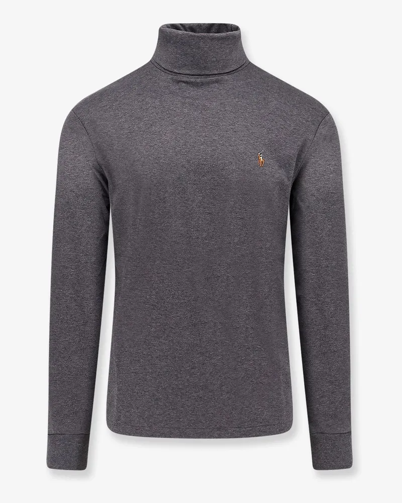 Ralph Lauren Cotton turtleneck sweater -  - gender_Man Grey