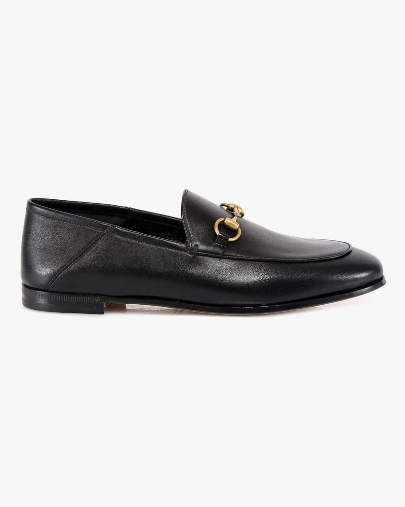 Gucci Leather loafer with iconic horsebit -  - gender_Woman Black