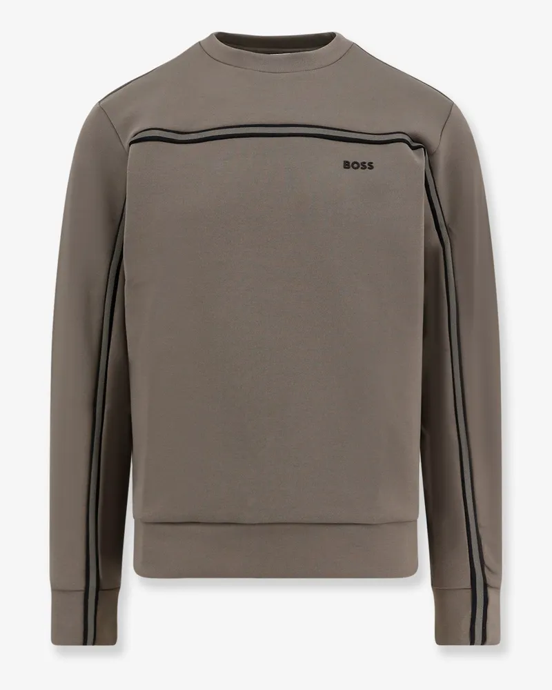 HUGO BOSS Cotton blend sweatshirt -  - gender_Man Grey