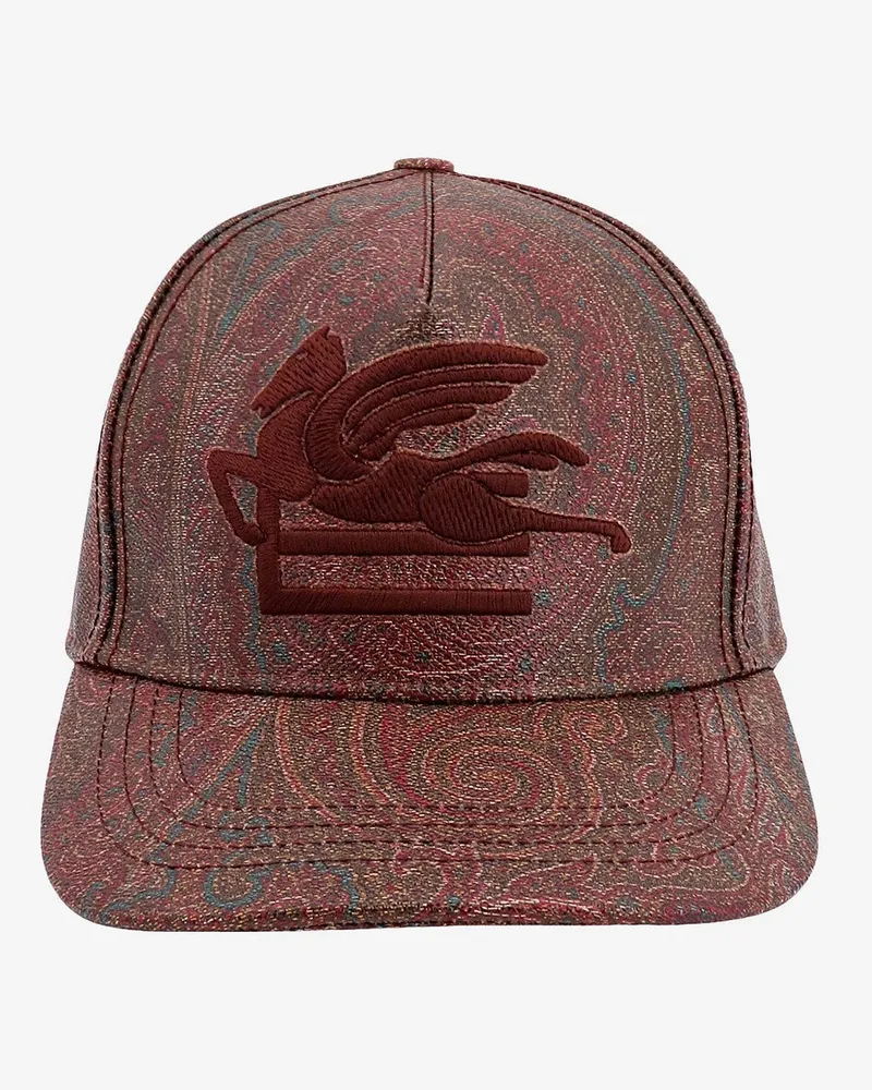 Etro Paisley jacquard baseball hats -  - gender_Woman Brown