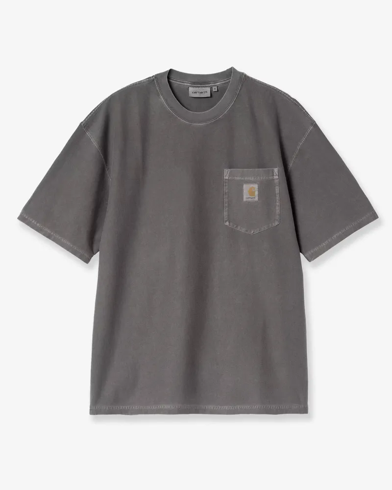 Carhartt WIP S/S Loose Pocket cotton T-shirt -  - gender_Man Grey