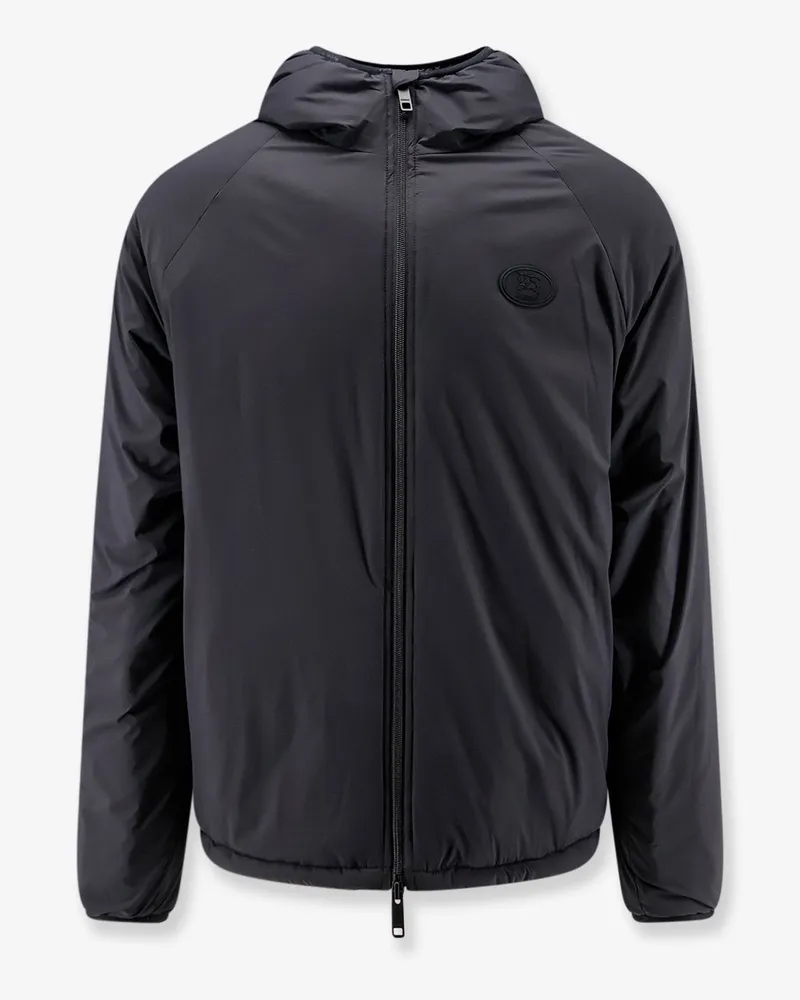 Burberry Dunwich nylon jacket with EKD patch -  - gender_Man Black