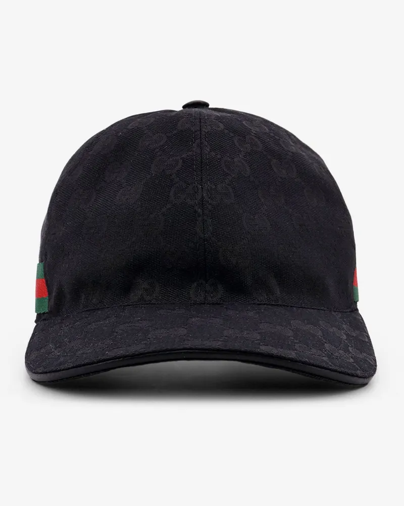 Gucci GG Supreme fabric baseball hat -  - gender_Man Black
