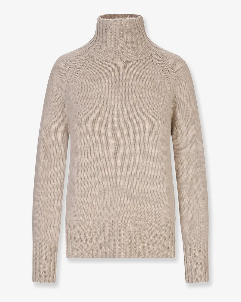 Max Mara Mantova wool and cashmere turtleneck sweater -  - gender_Woman Beige