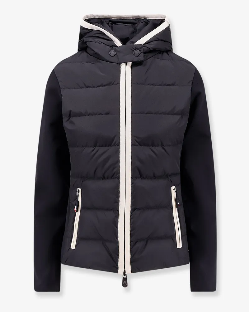 Moncler Padded hooded zip-up cardigan -  - gender_Woman Black