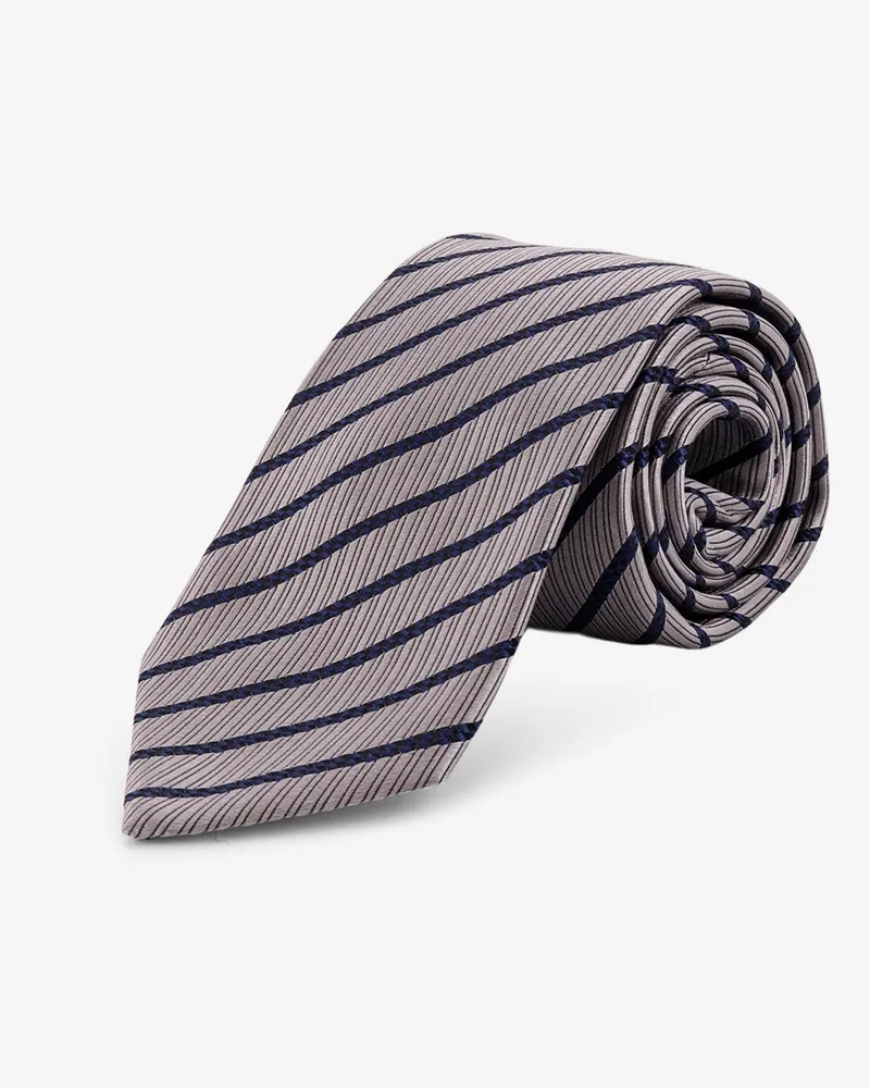 Giorgio Armani Silk tie -  - gender_Man Grey