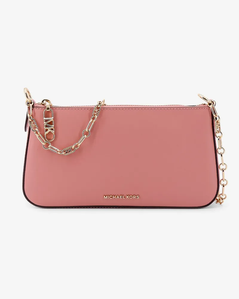 Michael Kors Empire leather shoulder bag with metal logo -  - gender_Woman 