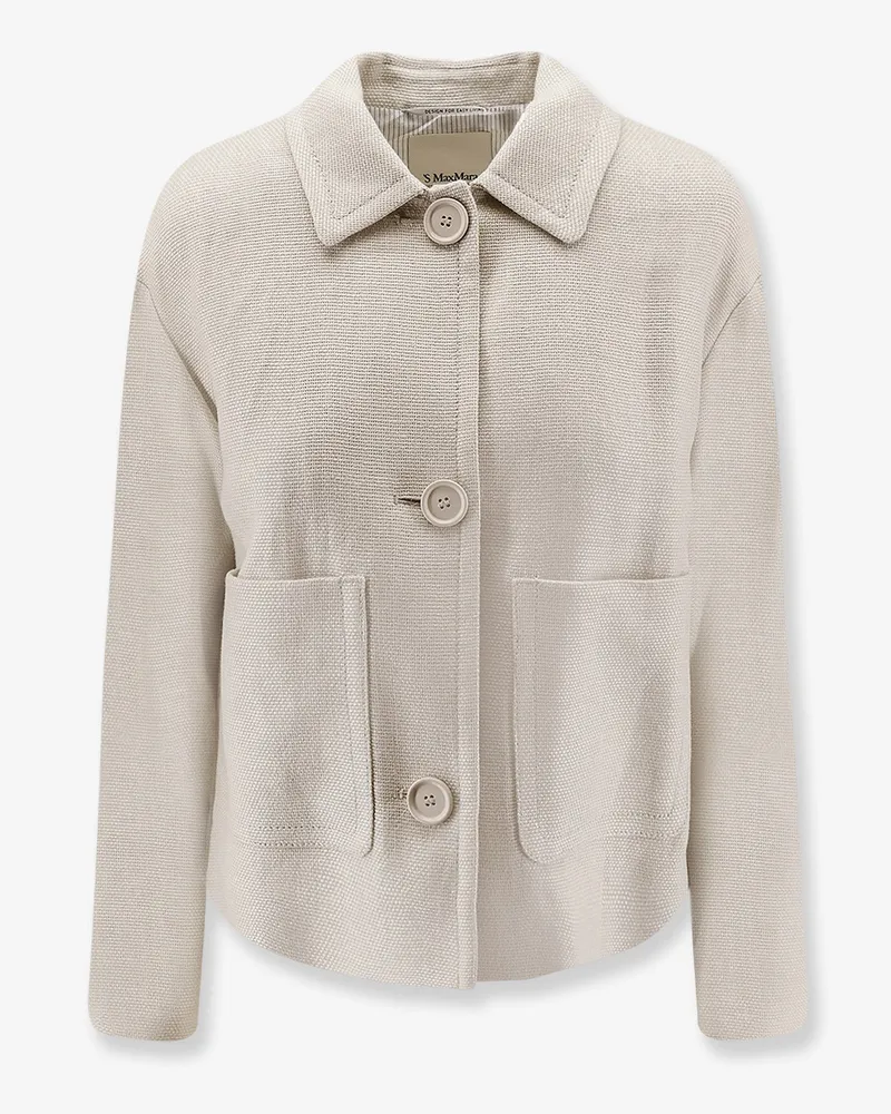 Max Mara Smmdattero linen and cotton jacket -  - gender_Woman Beige