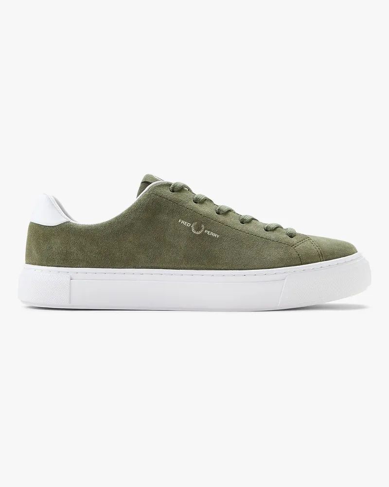 Fred Perry Suede sneakers with logo print -  - gender_Man 
