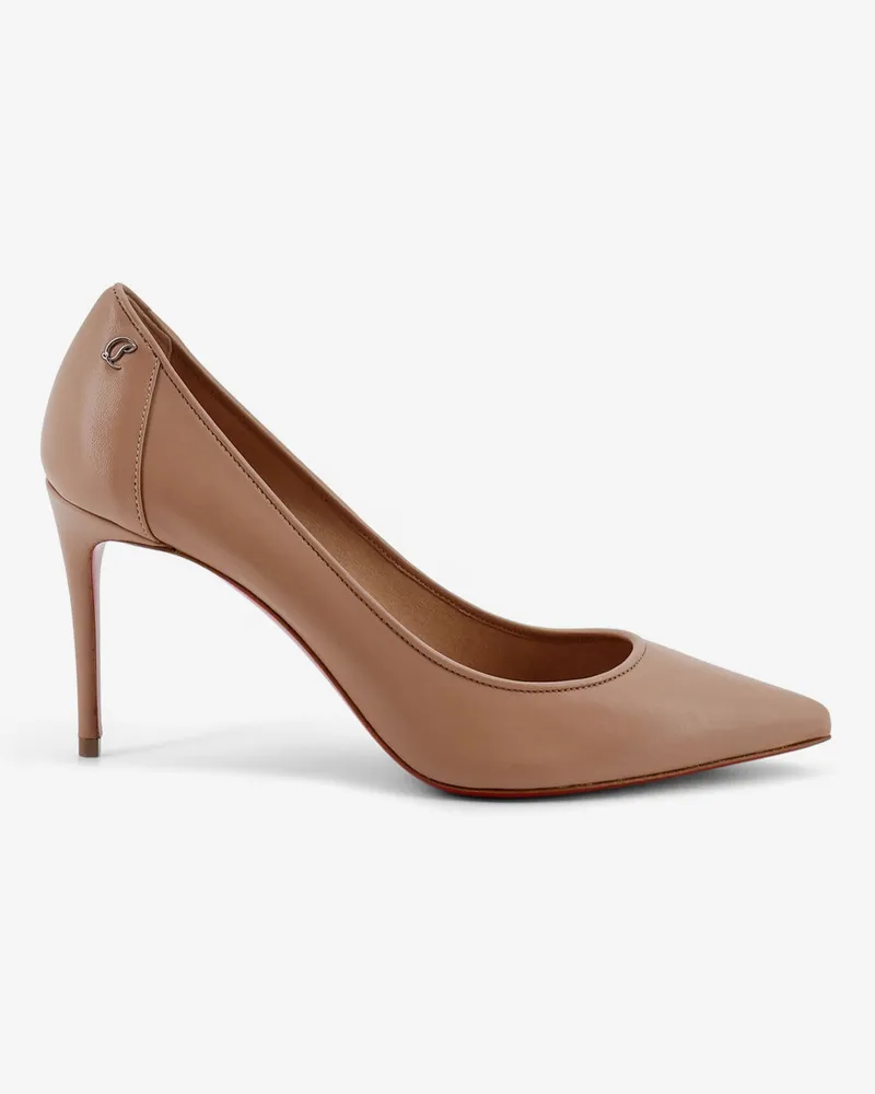 Christian Louboutin Sporty Kate 85 leather pump -  - gender_Woman Beige