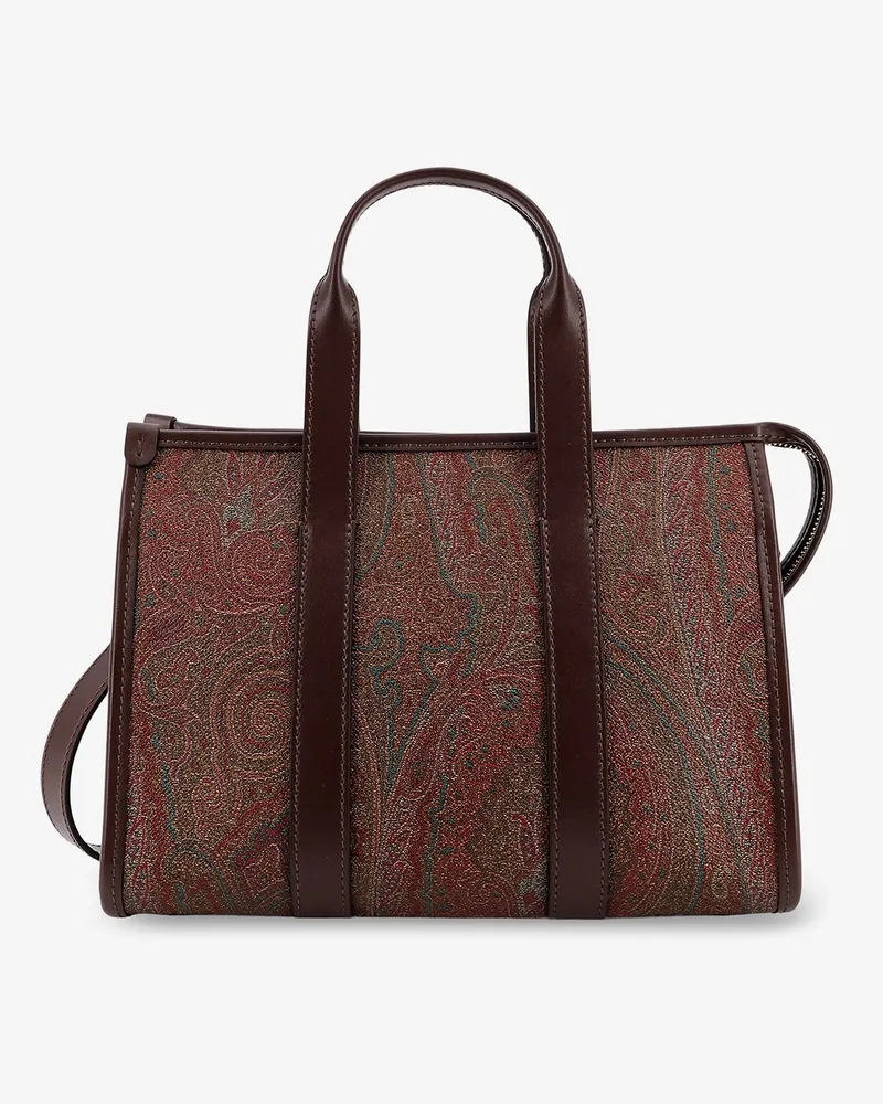 Etro Arnica S Paisley fabric handbag with shoulder strap -  - gender_Woman Brown
