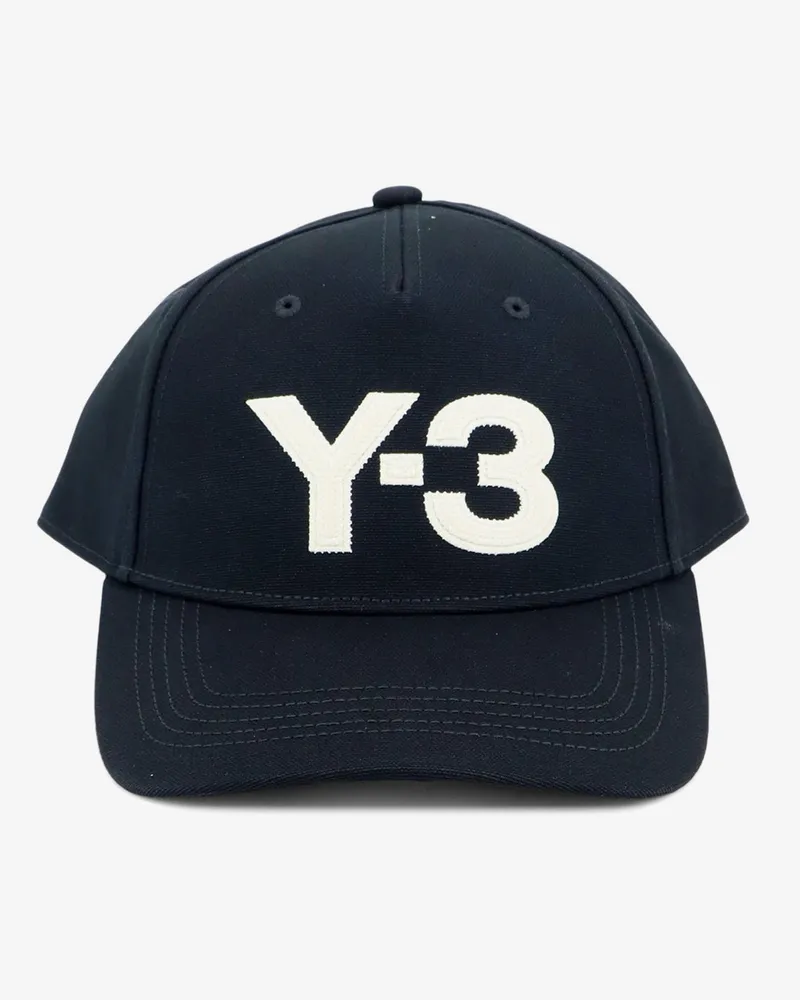 adidas Y-3 Logo Baseball Cotton Cap -  - gender_Man Black