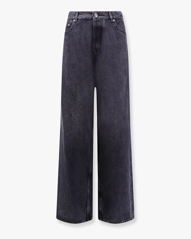 OFF-WHITE Loose fit black denim trouser -  - gender_Man Black