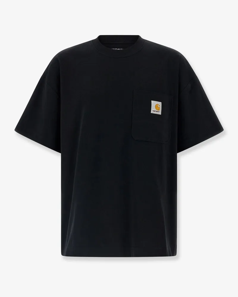 Carhartt WIP Work Pocket cotton t-shirt -  - gender_Man Black