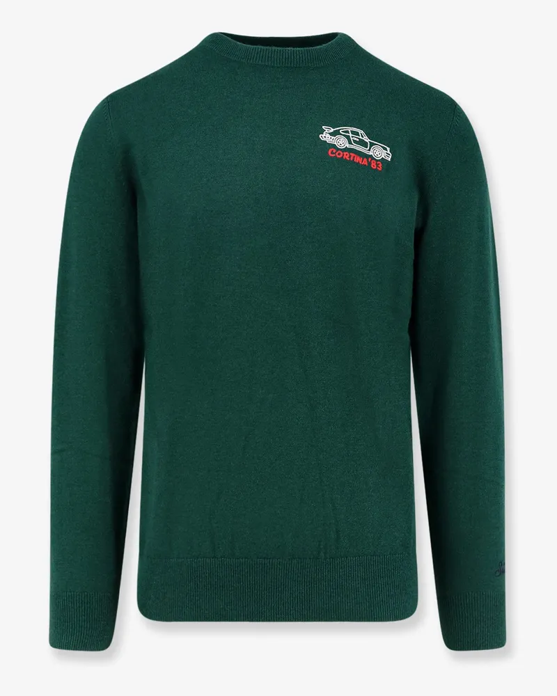 MC2 Saint Barth Heron Light Embry wool blend sweater -  - gender_Man Green