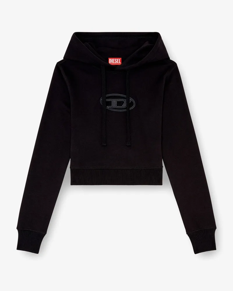 Diesel Slimmy cotton blend sweatshirt -  - gender_Woman Black