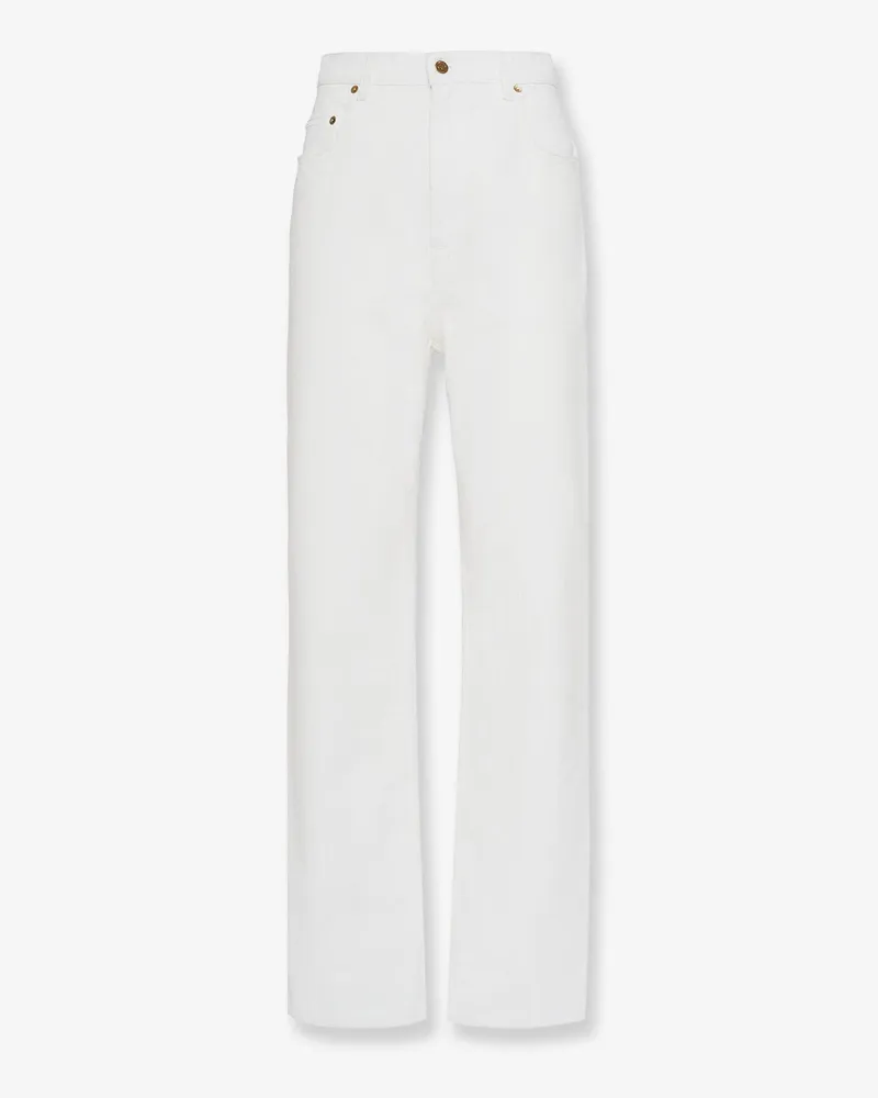 Golden Goose Denim trousers -  - gender_Woman White