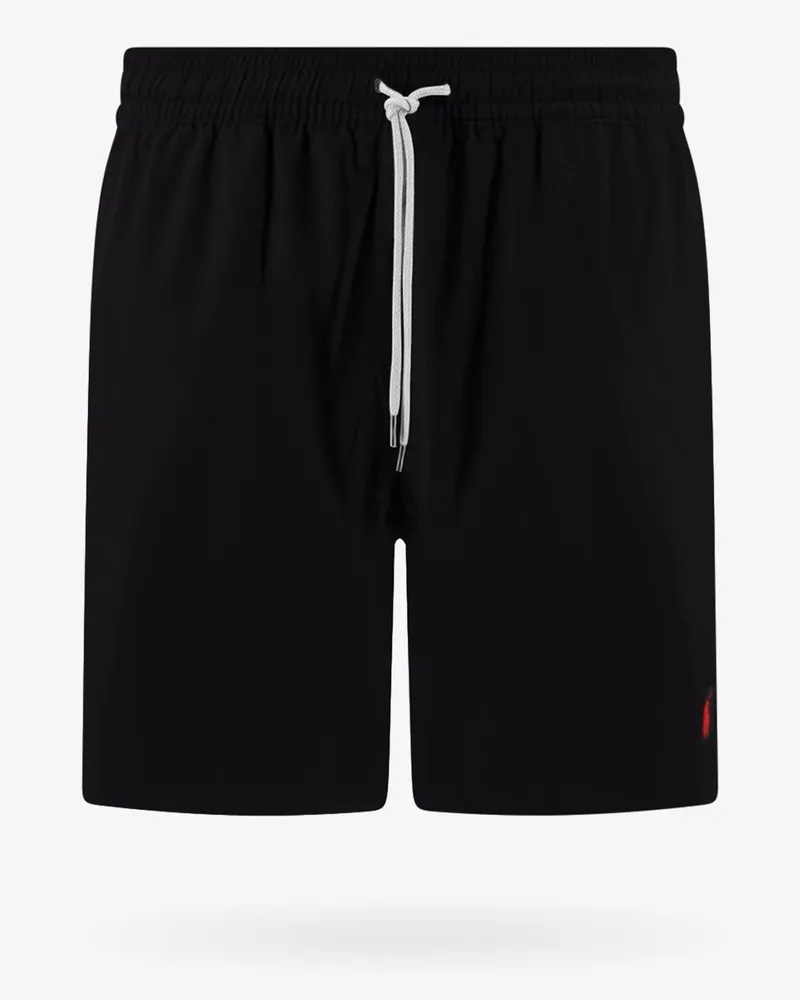 Ralph Lauren Stretch recycled polyester swim trunks -  - gender_Man Black