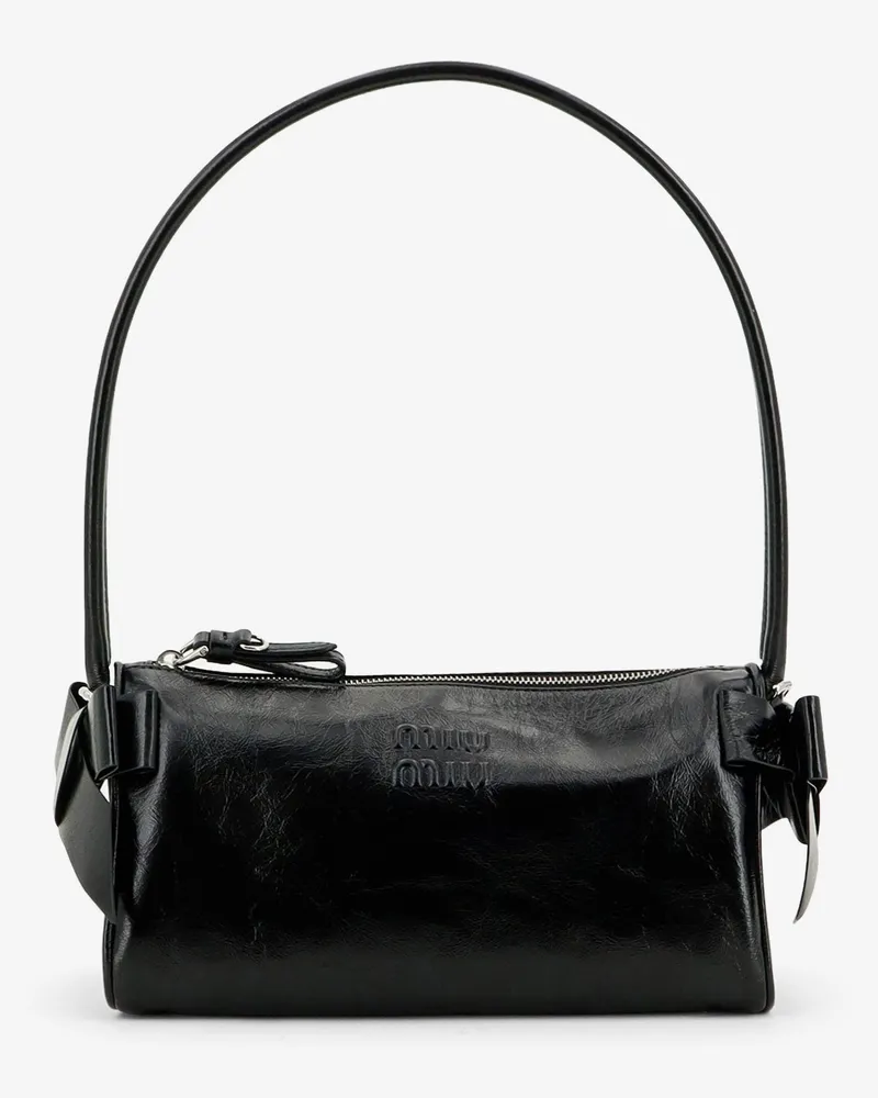 Miu Miu Leather shoulder bag -  - gender_Woman Black
