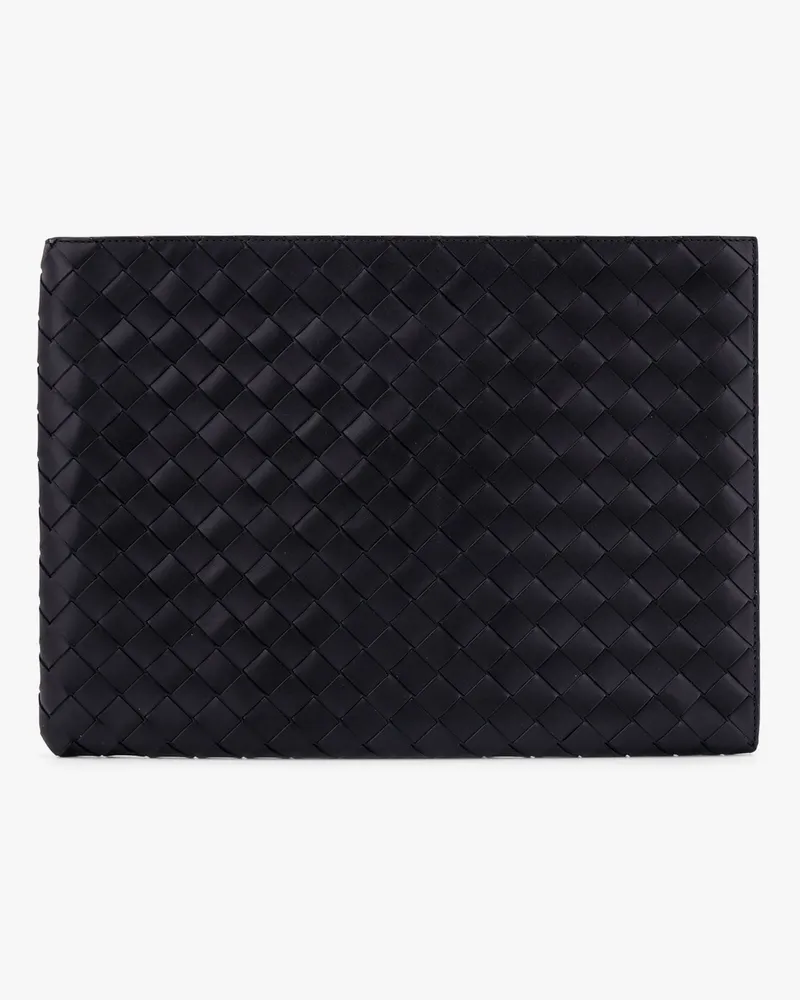 Bottega Veneta Woven leather pochette -  - gender_Man Black
