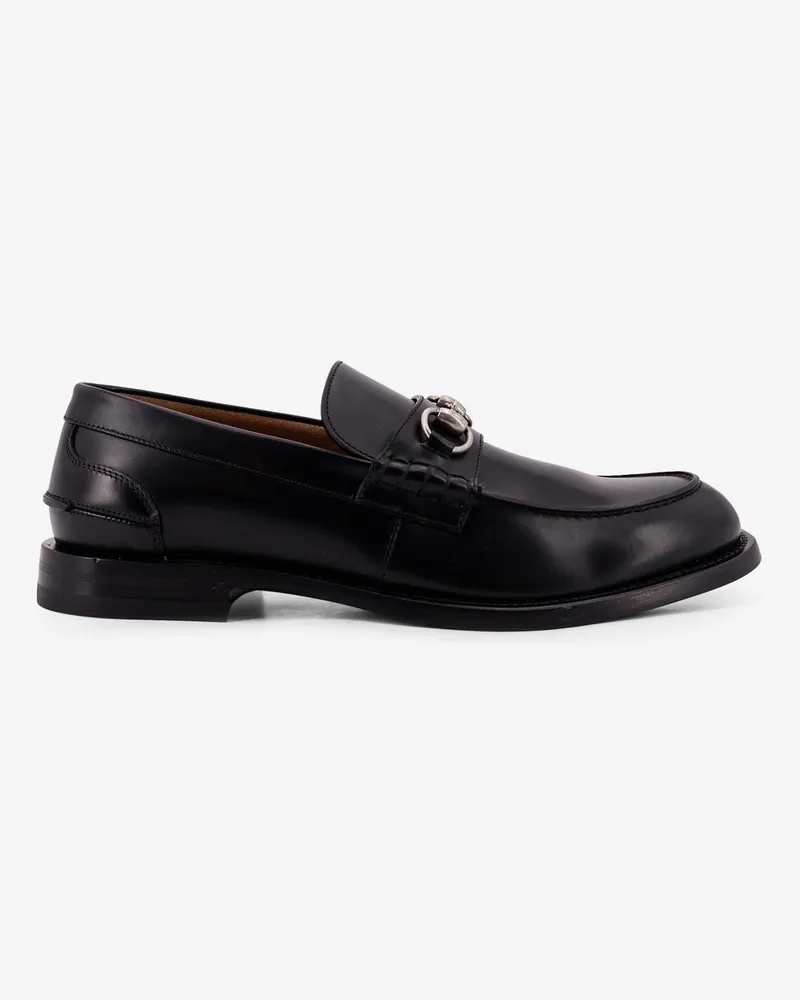 Gucci Leather loafer with Horsebit detail -  - gender_Man Black
