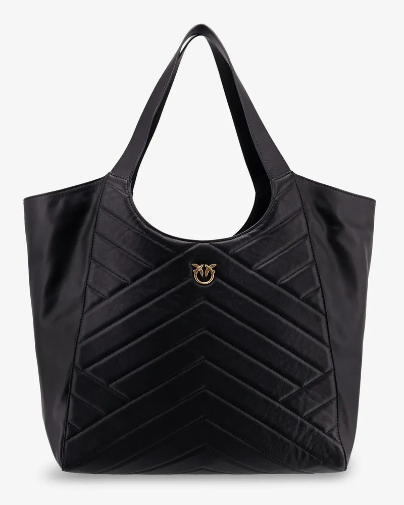 Pinko Quilted leather shoulder bag -  - gender_Woman Black
