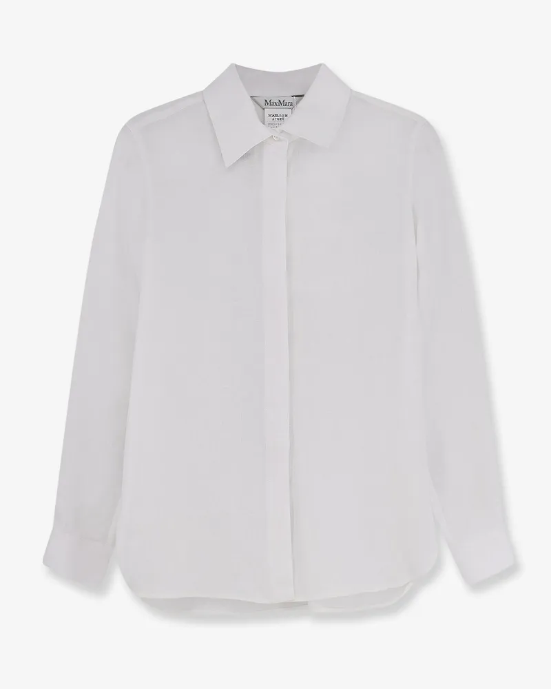 Max Mara Mxmfalasco linen shirt -  - gender_Woman White