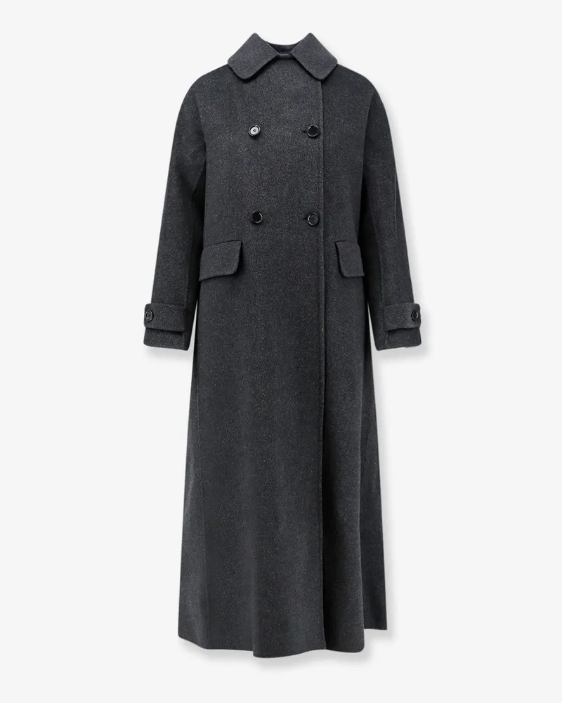 ASPESI Double-breasted wool coat -  - gender_Woman Grey