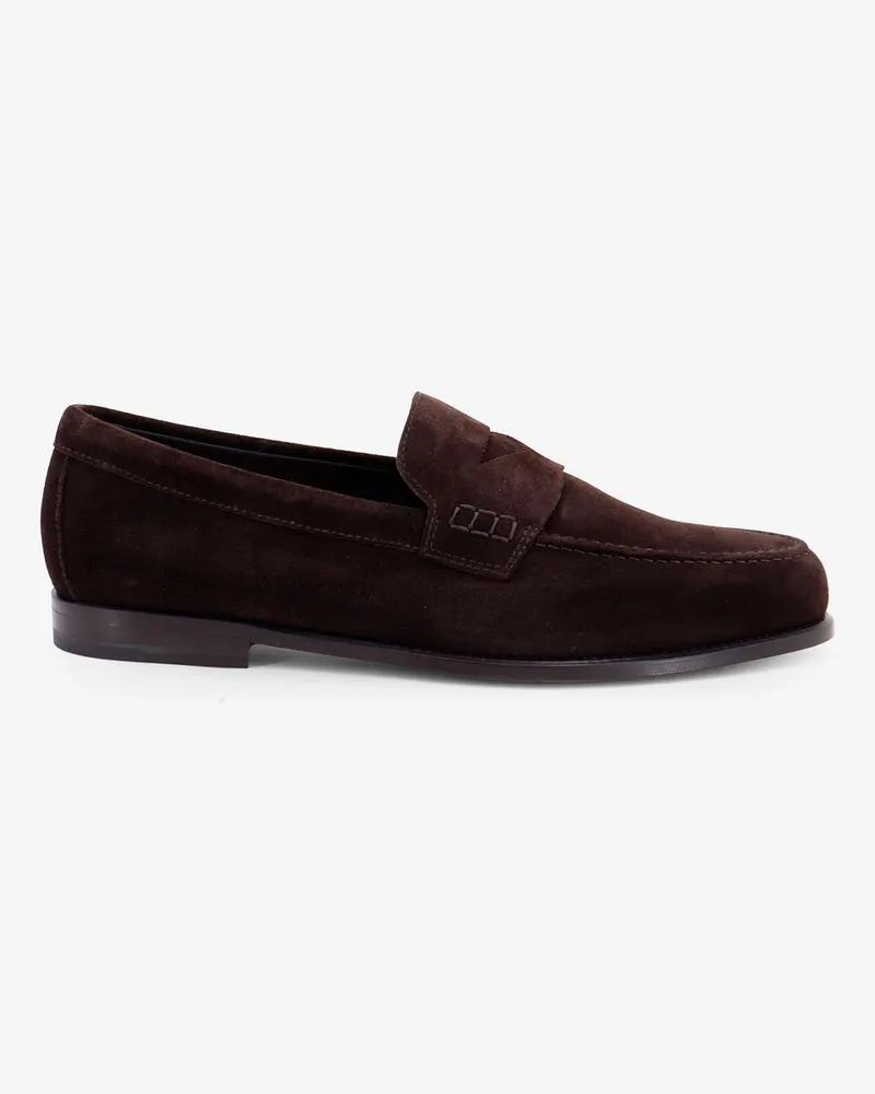 Doucal´s Suede loafers -  - gender_Man Brown
