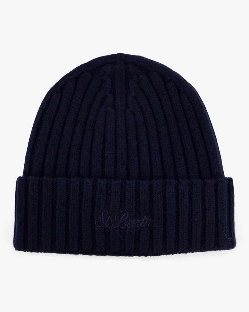 MC2 Saint Barth Wengen Wool beanie hat -  - gender_Man Blue